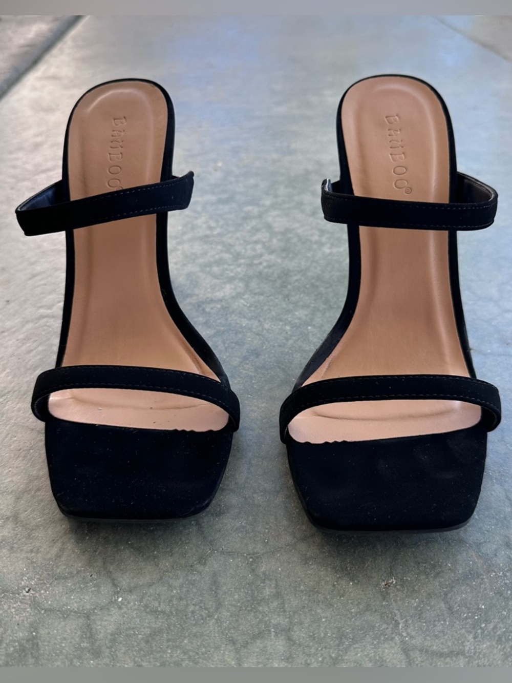 Black Evermore Heels by Bamboo